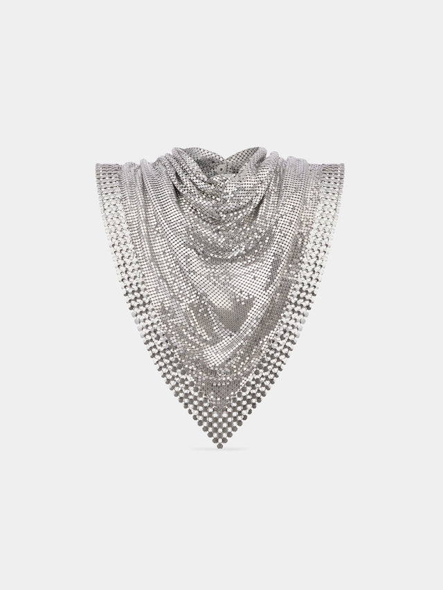 Metallic chainmail scarf - Image 1