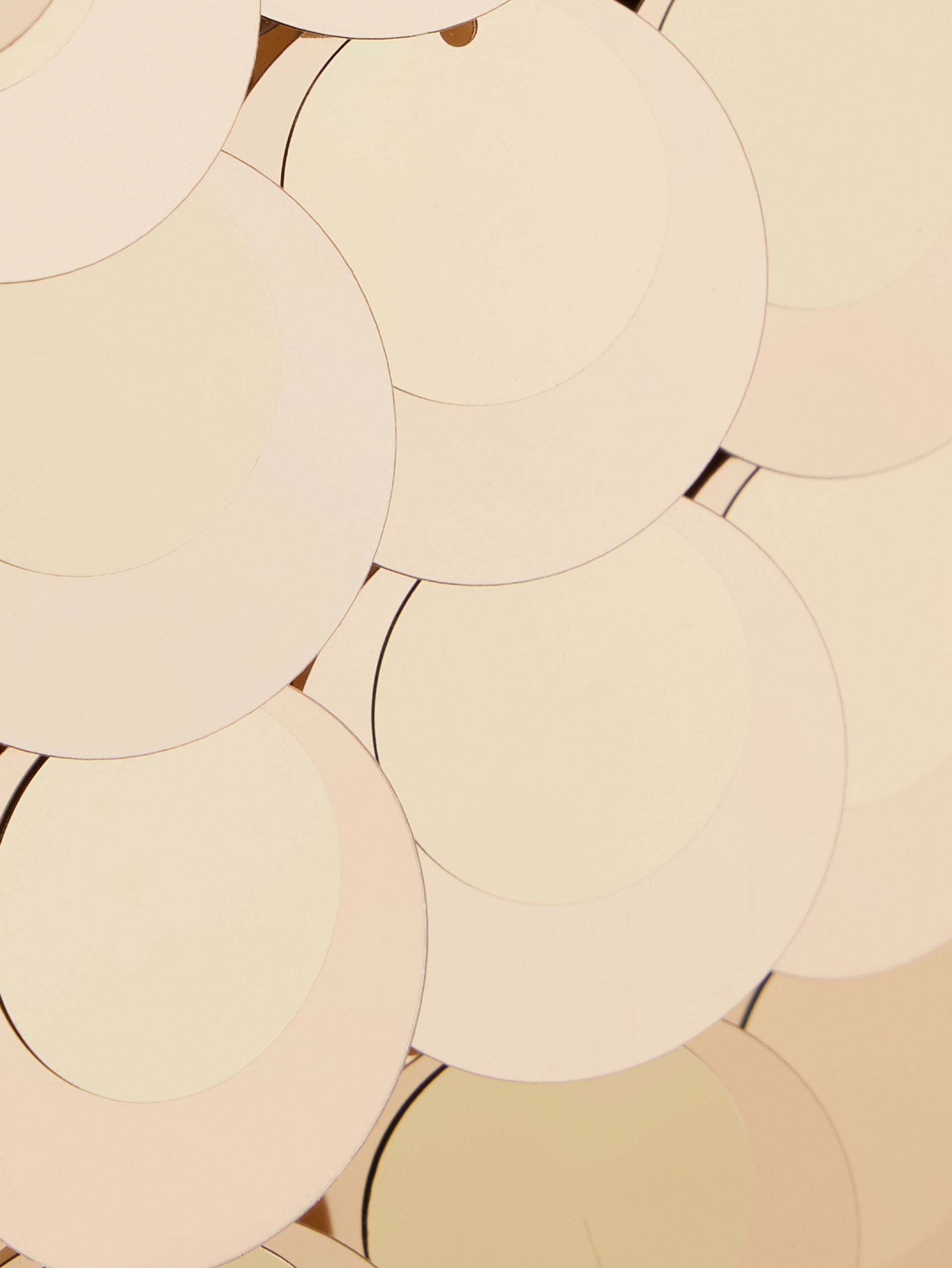 Gold sparkle discs nano bag position 6