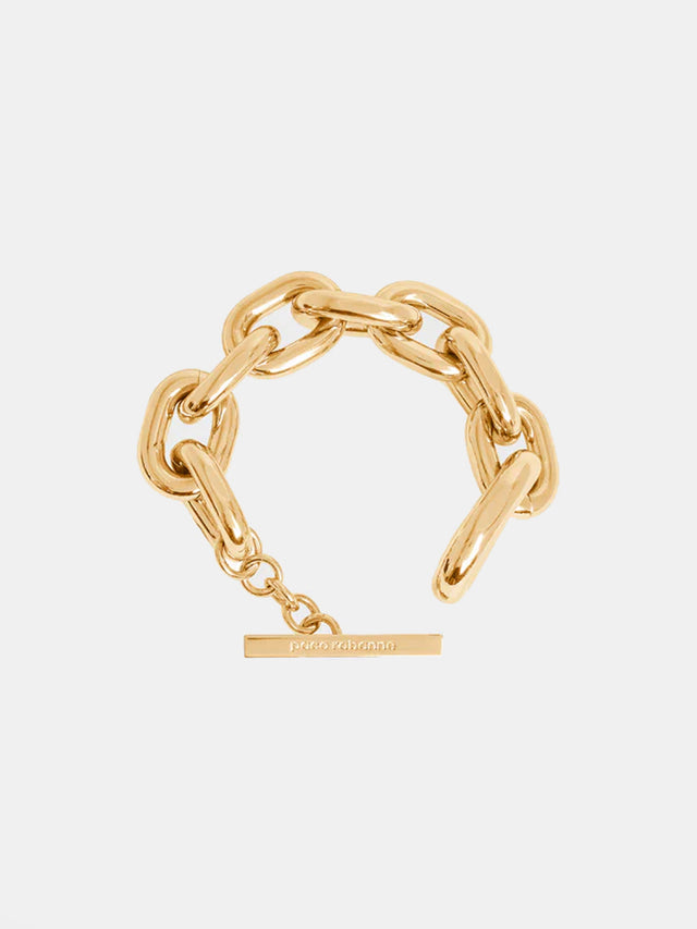 Gold XL link bracelet - Image 1