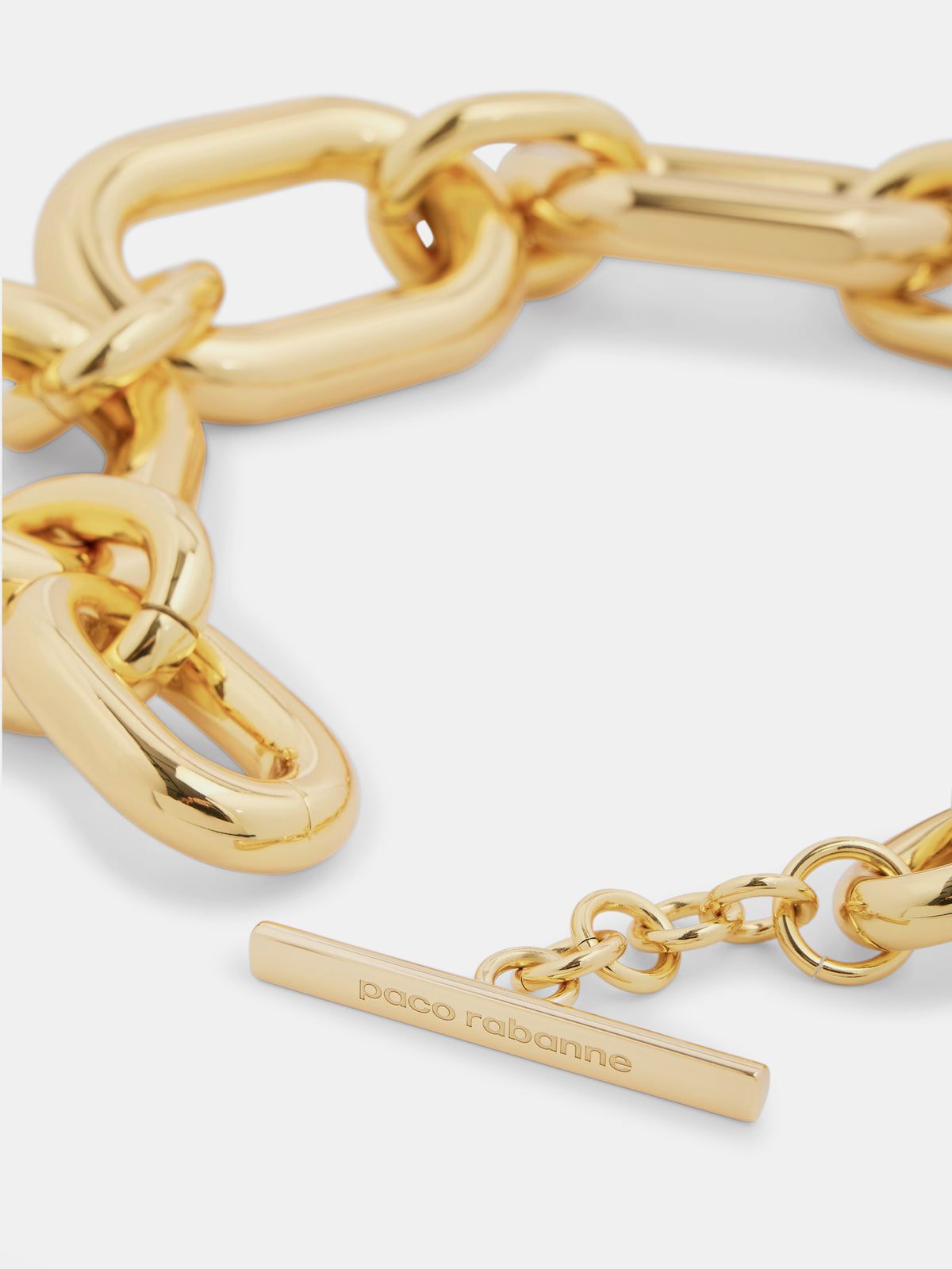 Gold oversized XL link necklace