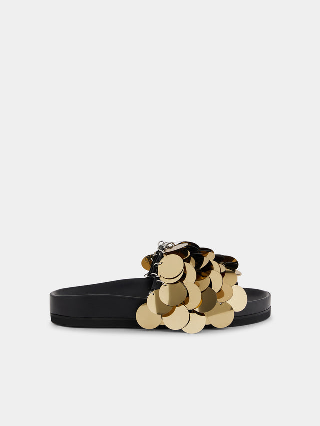 Sequin-embellished slides - Image 1