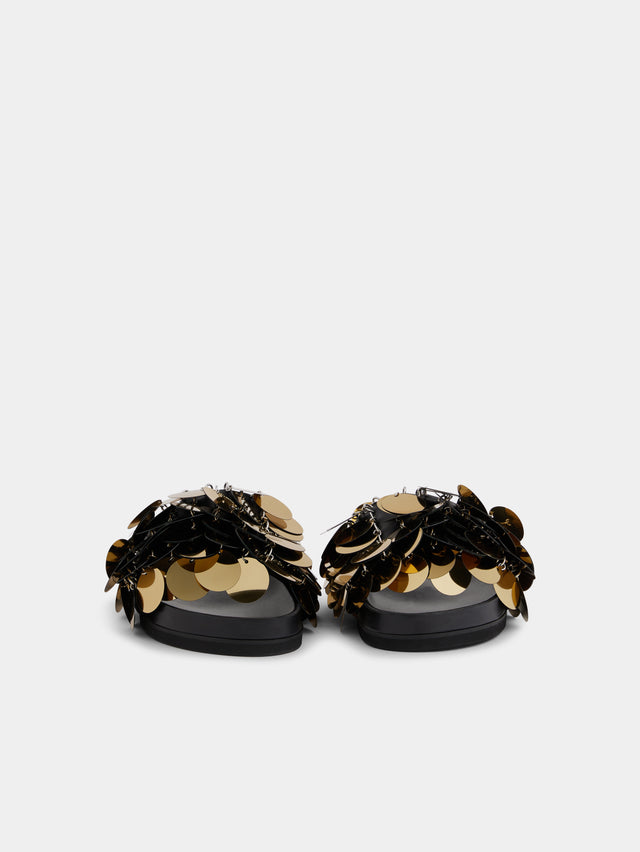 Sequin-embellished slides - Image 3