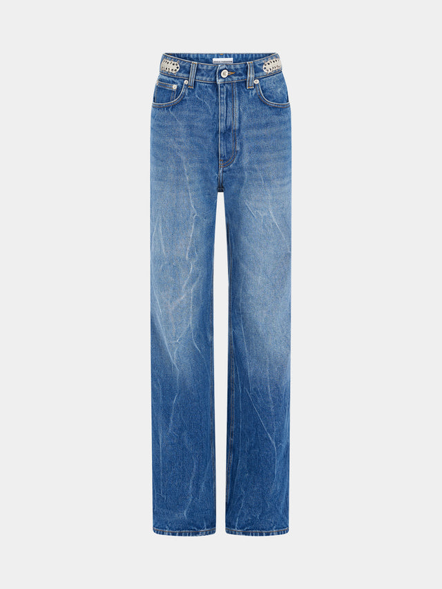 Signature jeans with 1969 metal discs - Image 1
