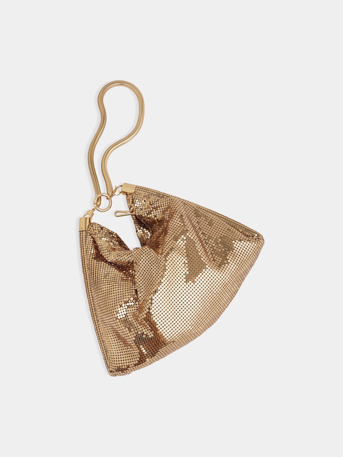 Gold chainmail pocket bag