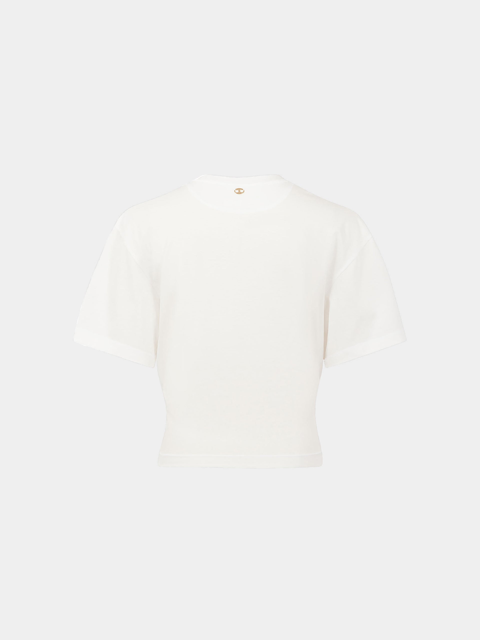 White t-shirt with piercing position 6