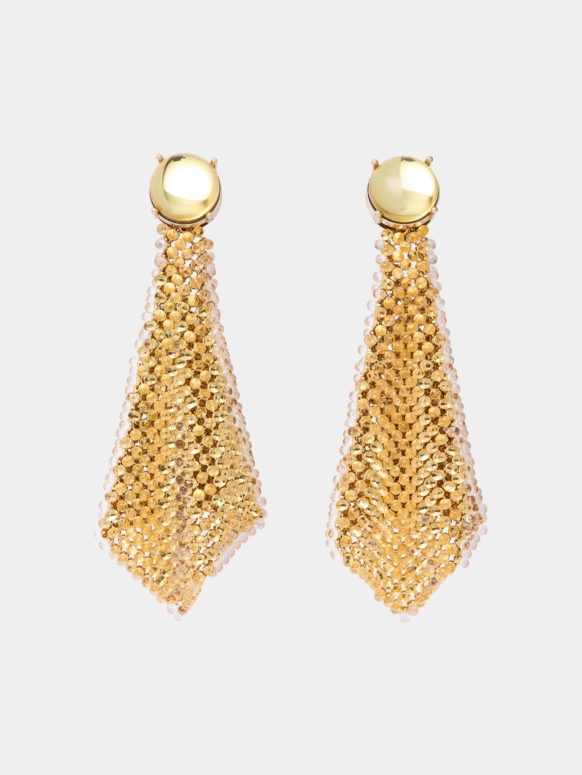 Pixel flow bubble earrings