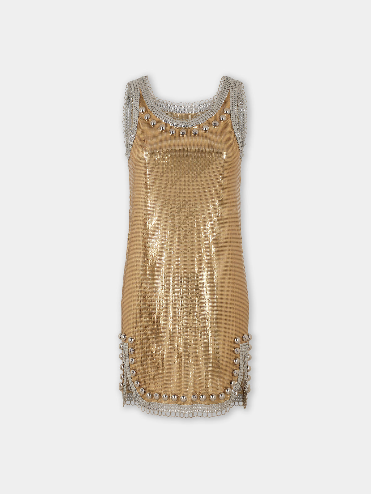 SHORT DRESS IN MESH