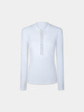 HENLEY TOP IN COTTON JERSEY
