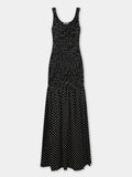 LONG CREPE DRESS
