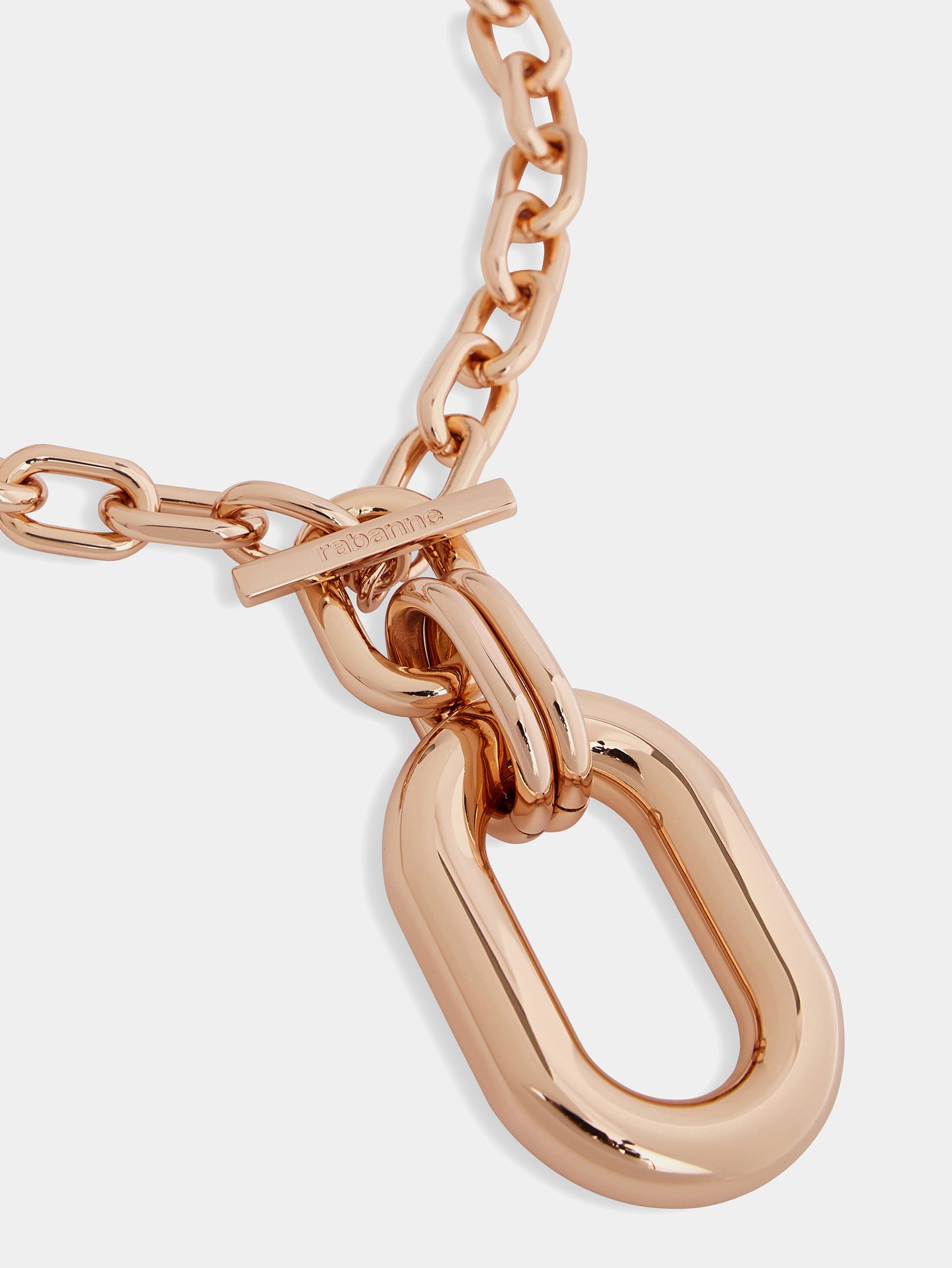 Rose gold XL Link necklace