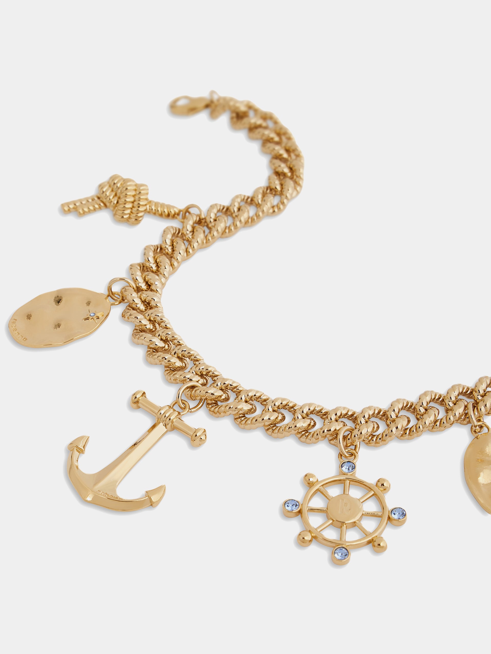 Gold choker with medals position 4