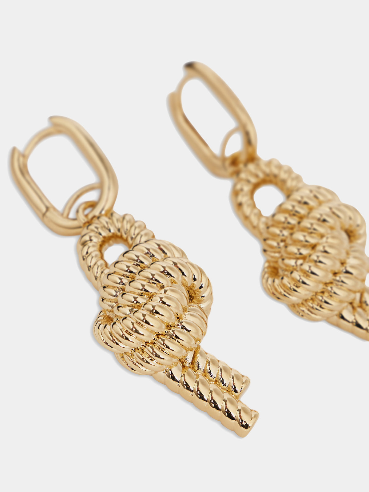 Marine knot earrings position 4