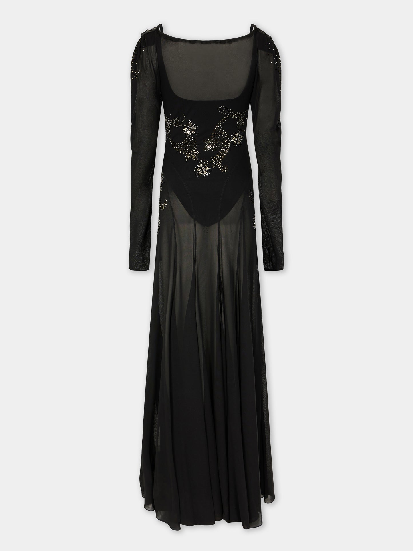 Long dress in jersey