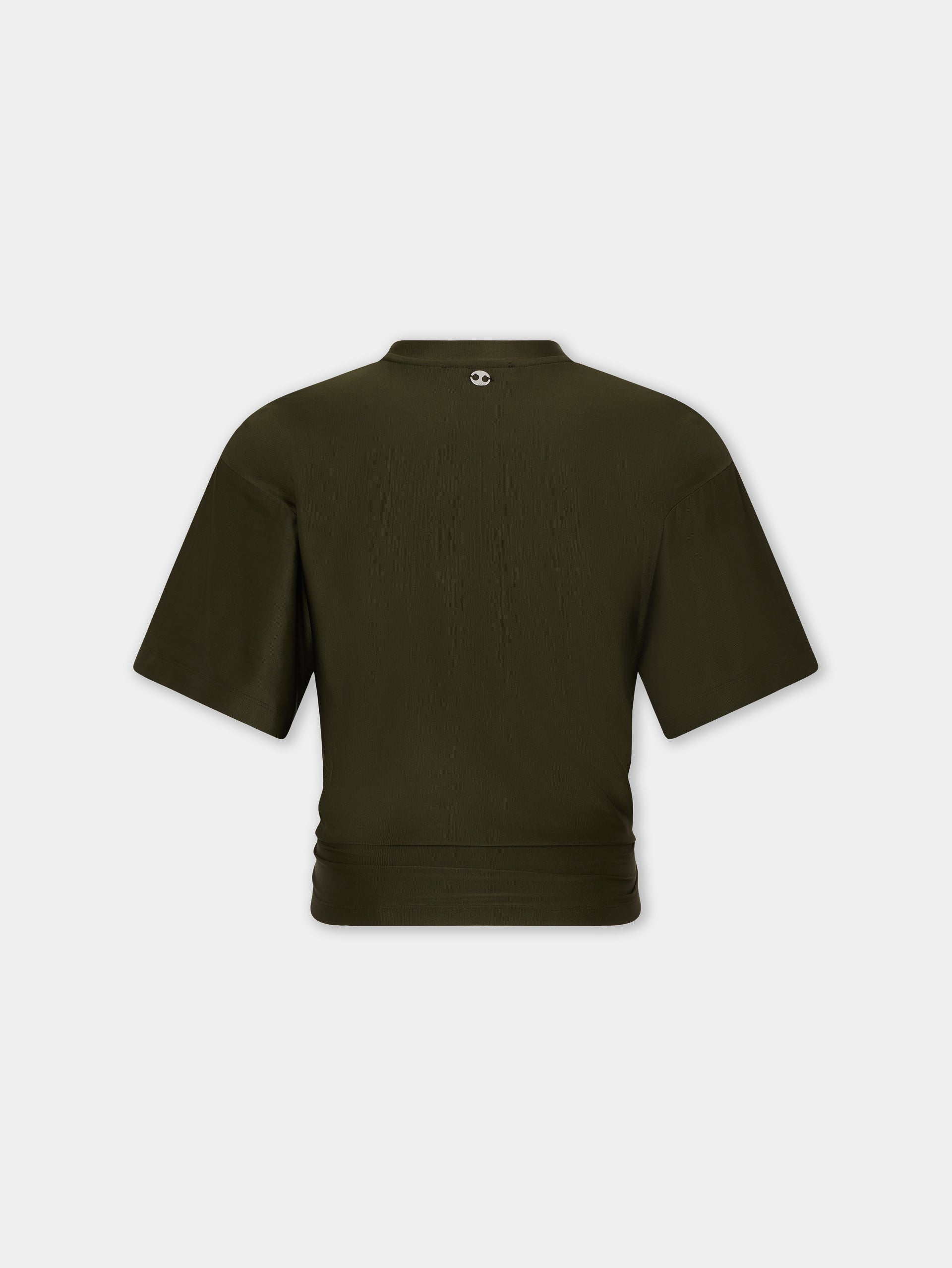 Cropped t-shirt in jersey position 6