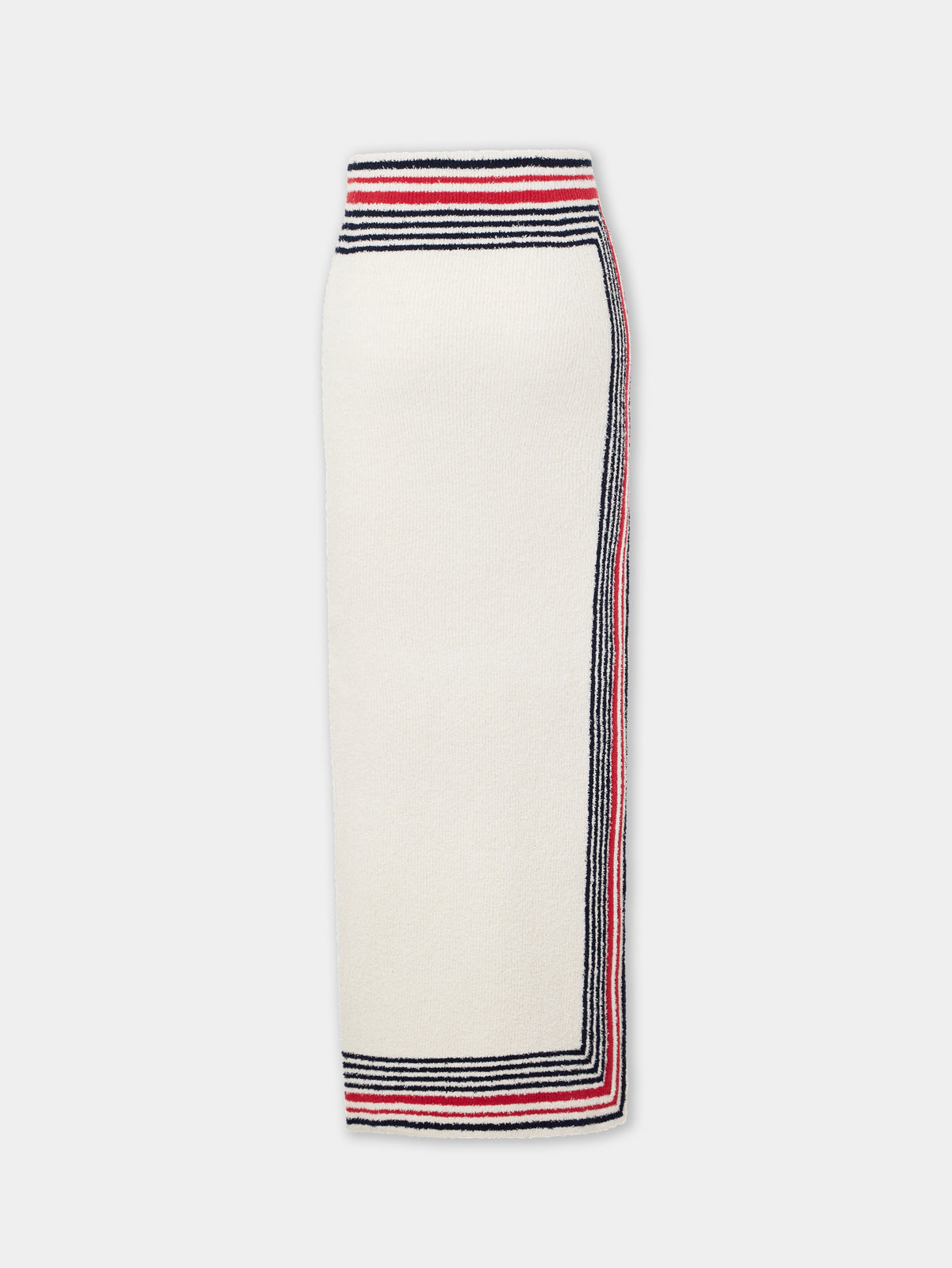 Long skirt in terry jersey position 6
