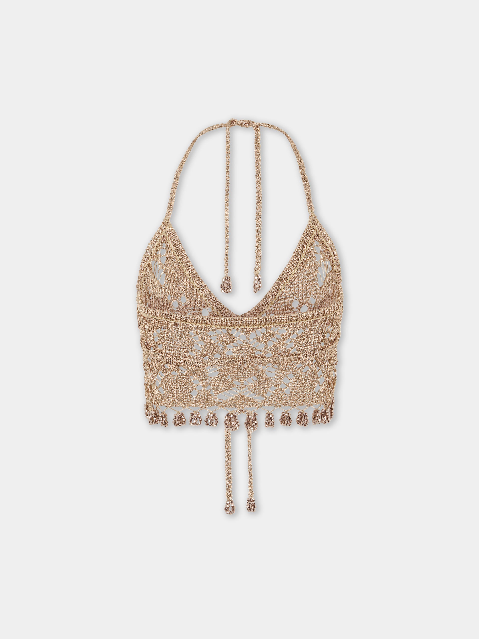 Bralette in crochet position 6