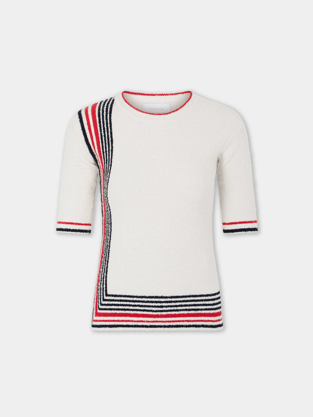 Top en bouclette - Image 1