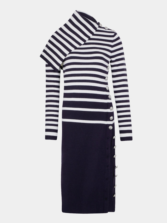 Midi dress in wool - Image 1
