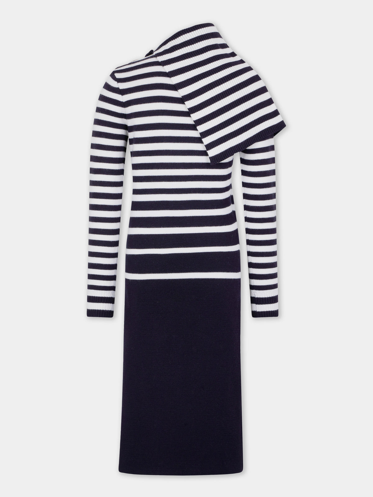 Midi dress in wool position 6