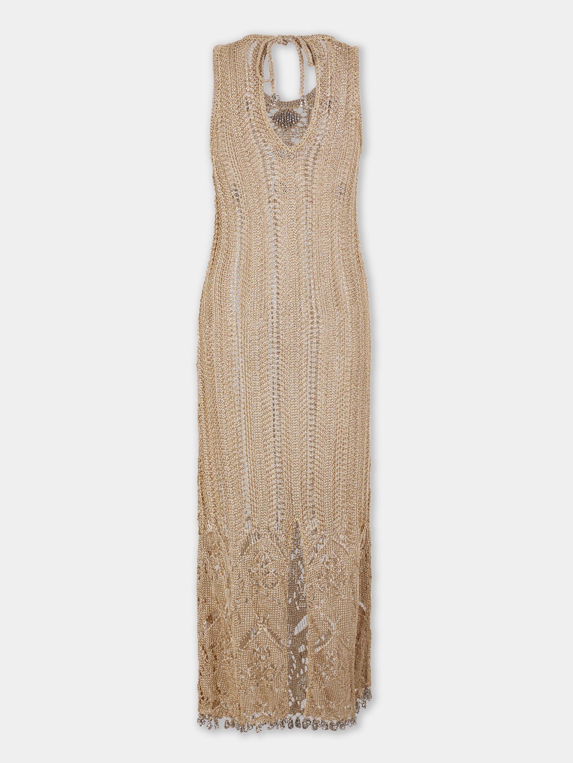 Long dress in crochet position 7