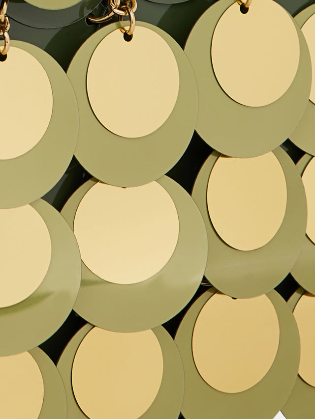 Kaki sparkle nano bag - Image 3