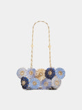 Flower 1969 blue bag