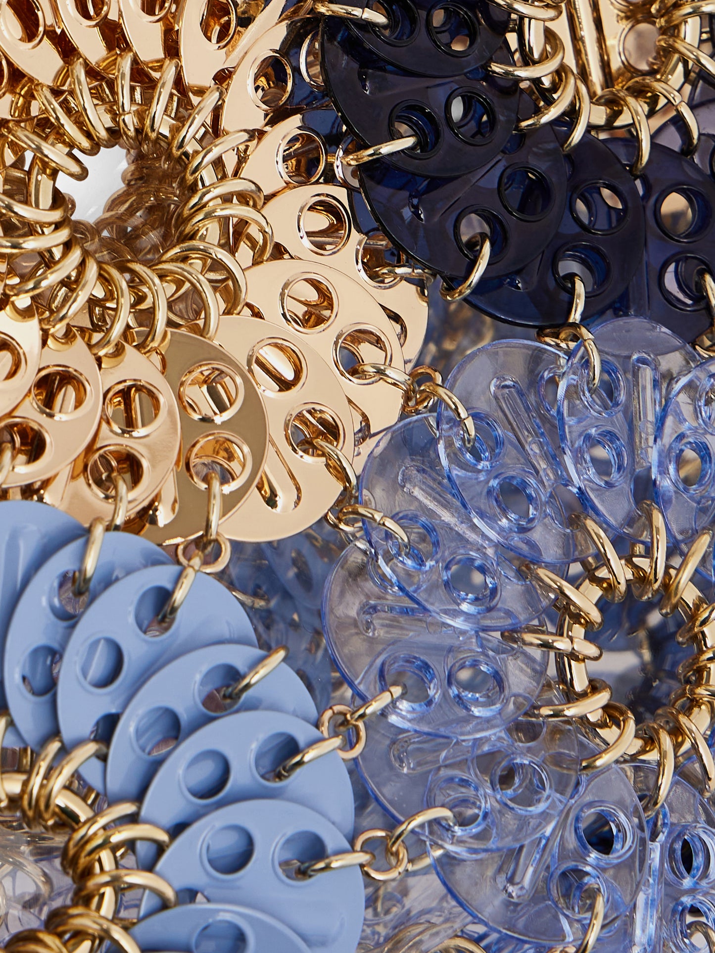 Flower 1969 blue bag