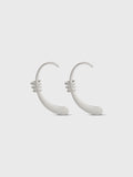 SILVER MONO EARRING position 1