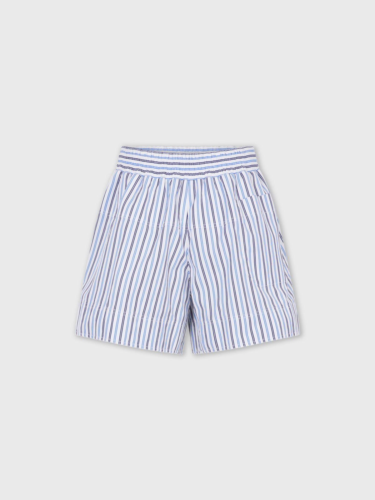 STRIPED SHORTS IN COTTON POPLIN position 6