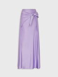 LAVENDER LONG SKIRT IN JERSEY position 1