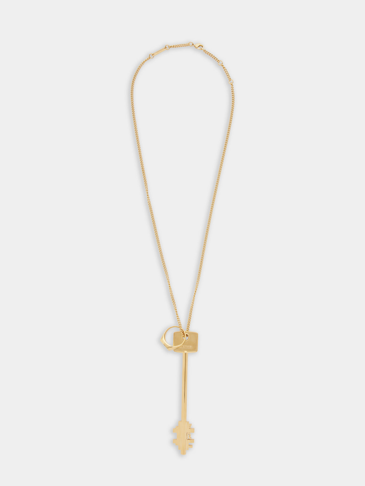 Key necklace gold position 1