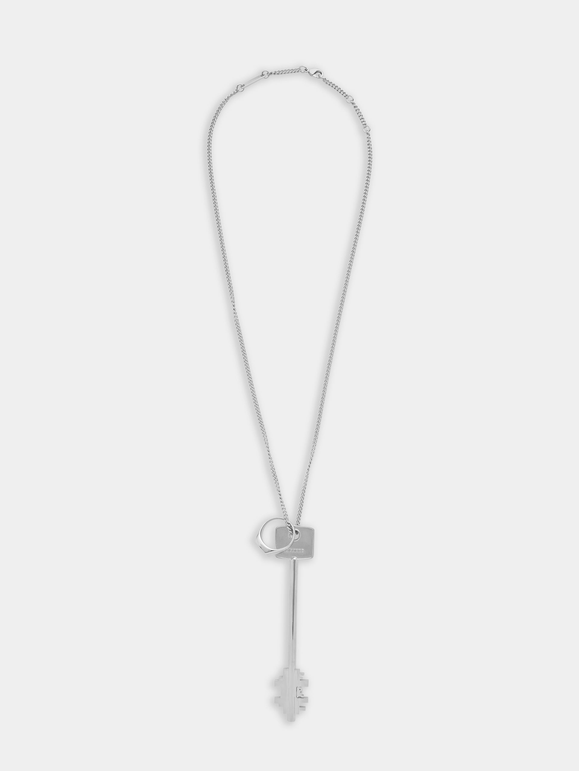 Key necklace silver position 1