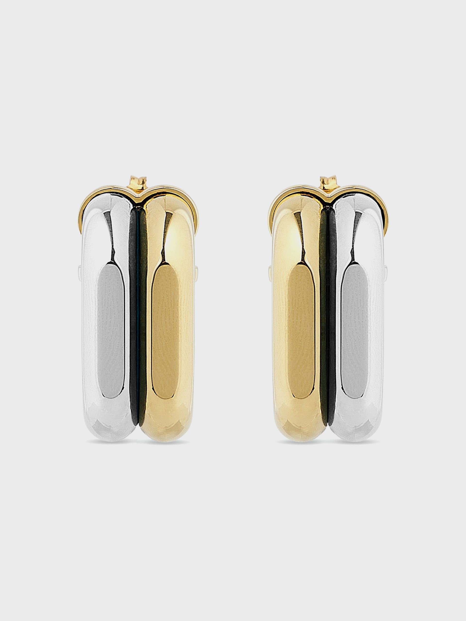 XL Link earrings silver position 3