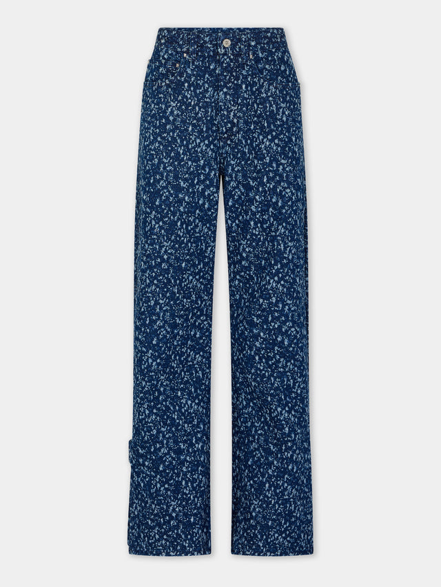 Baggy straight-leg jeans - Image 1