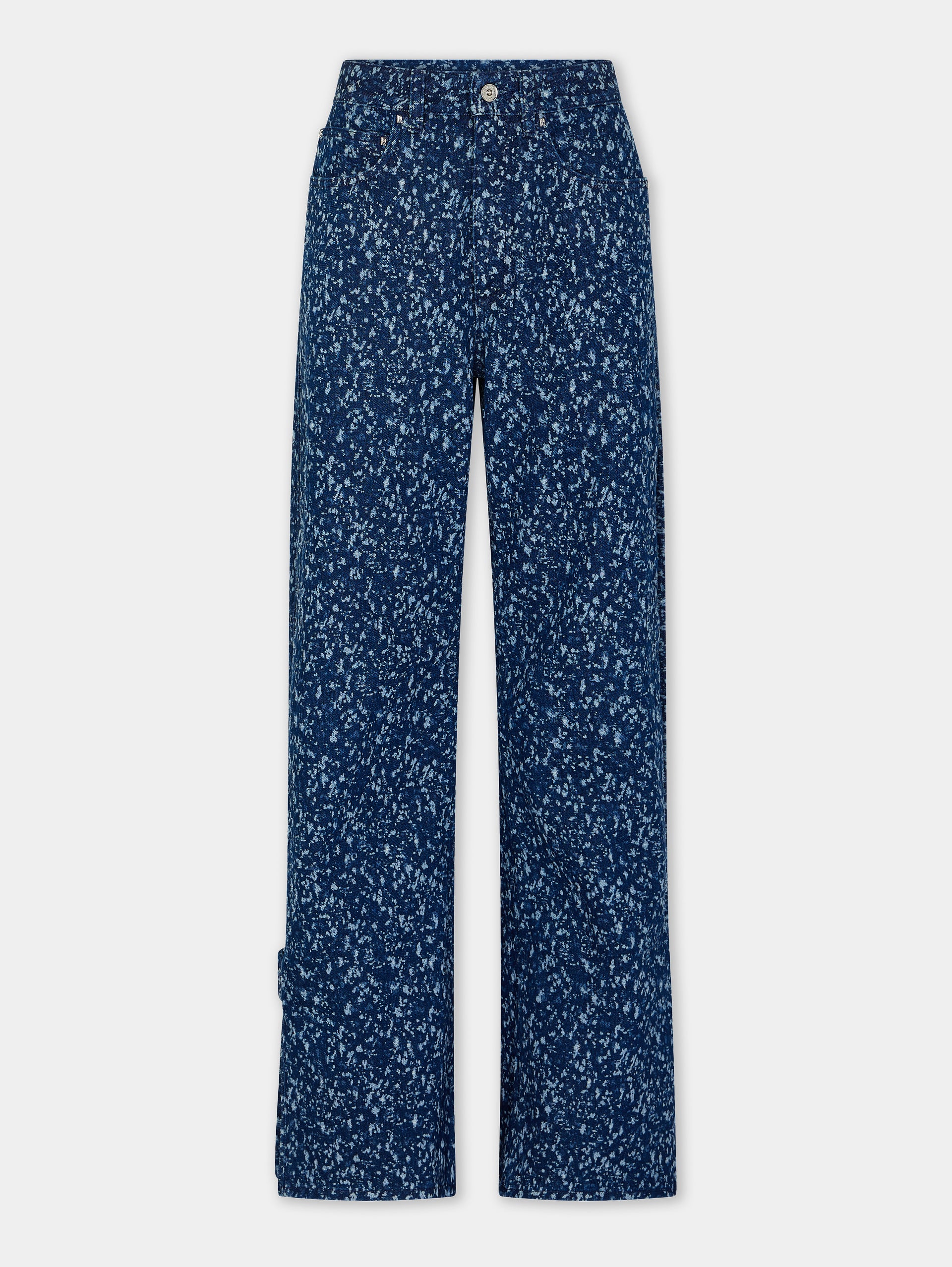Baggy straight-leg jeans position 1