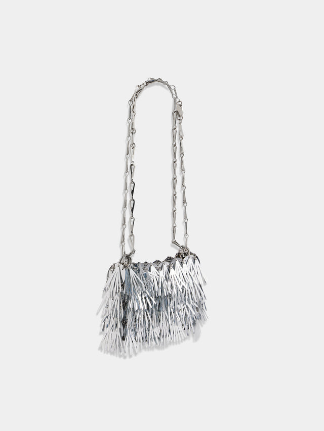 Sparkle nano metallic fur bag - Image 3