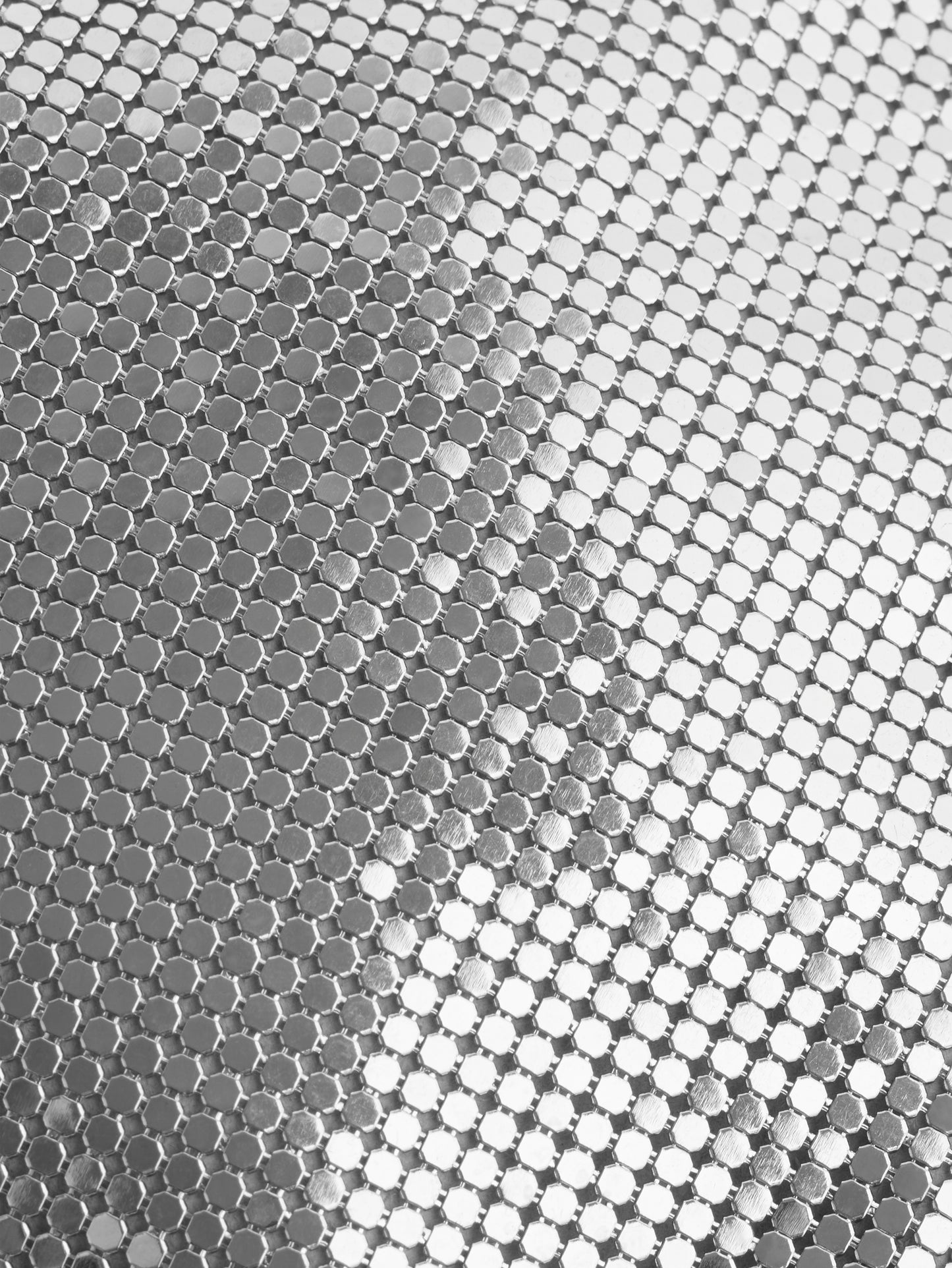 Silver chainmail pocket bag