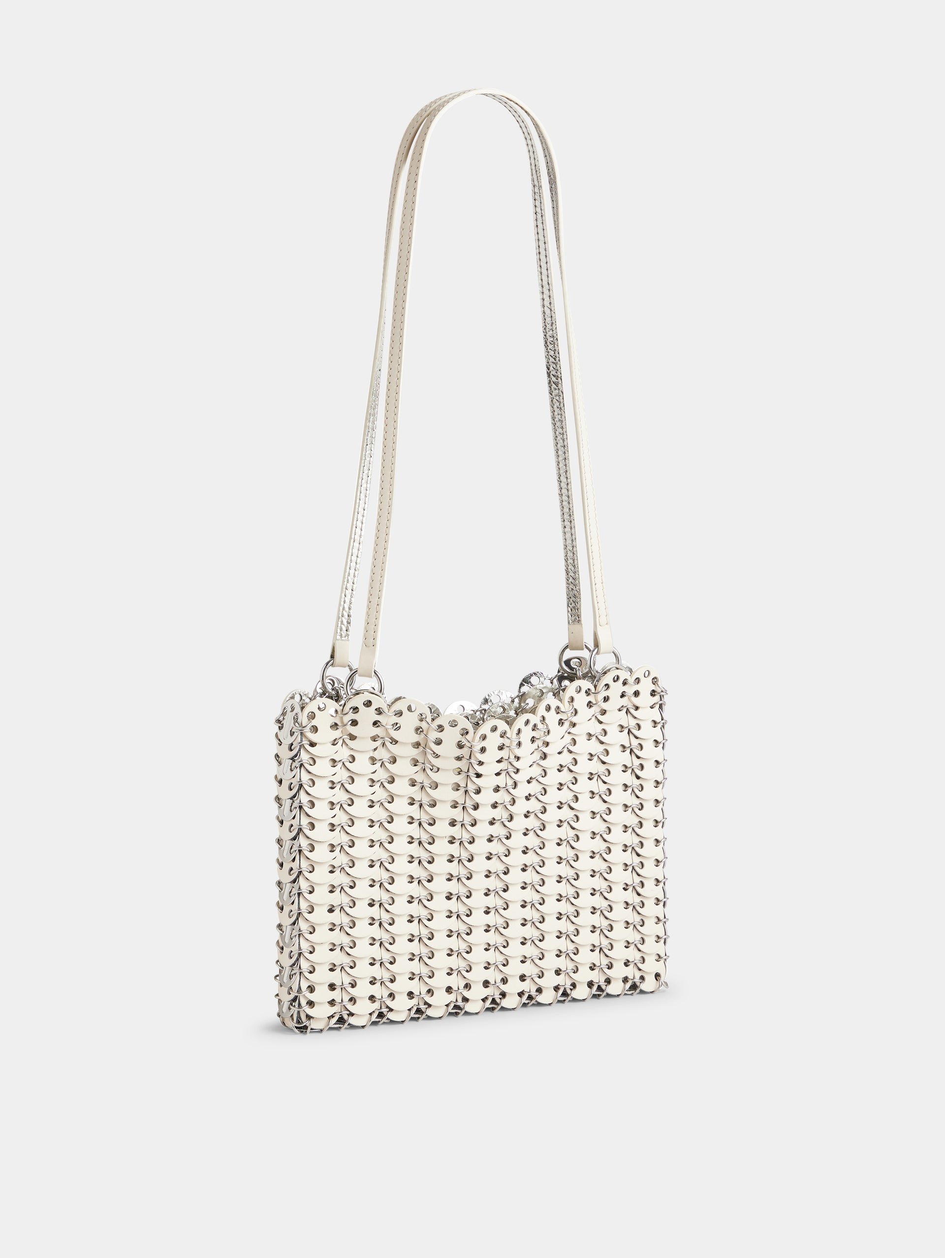 4969 reversible flip bag in leather ivory position 4