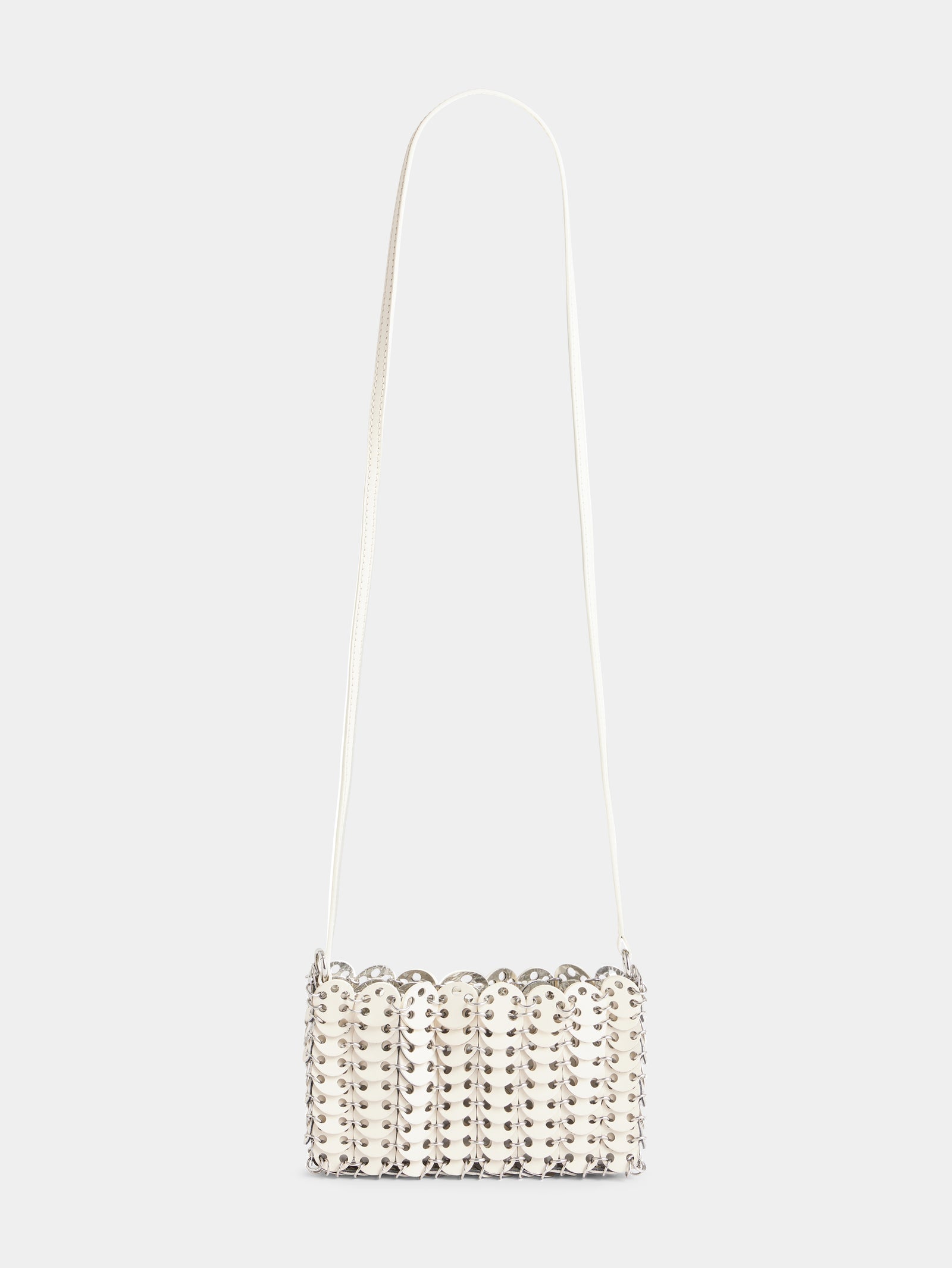 1969 reversible nano flip bag in leather ivory position 1 - Image 1