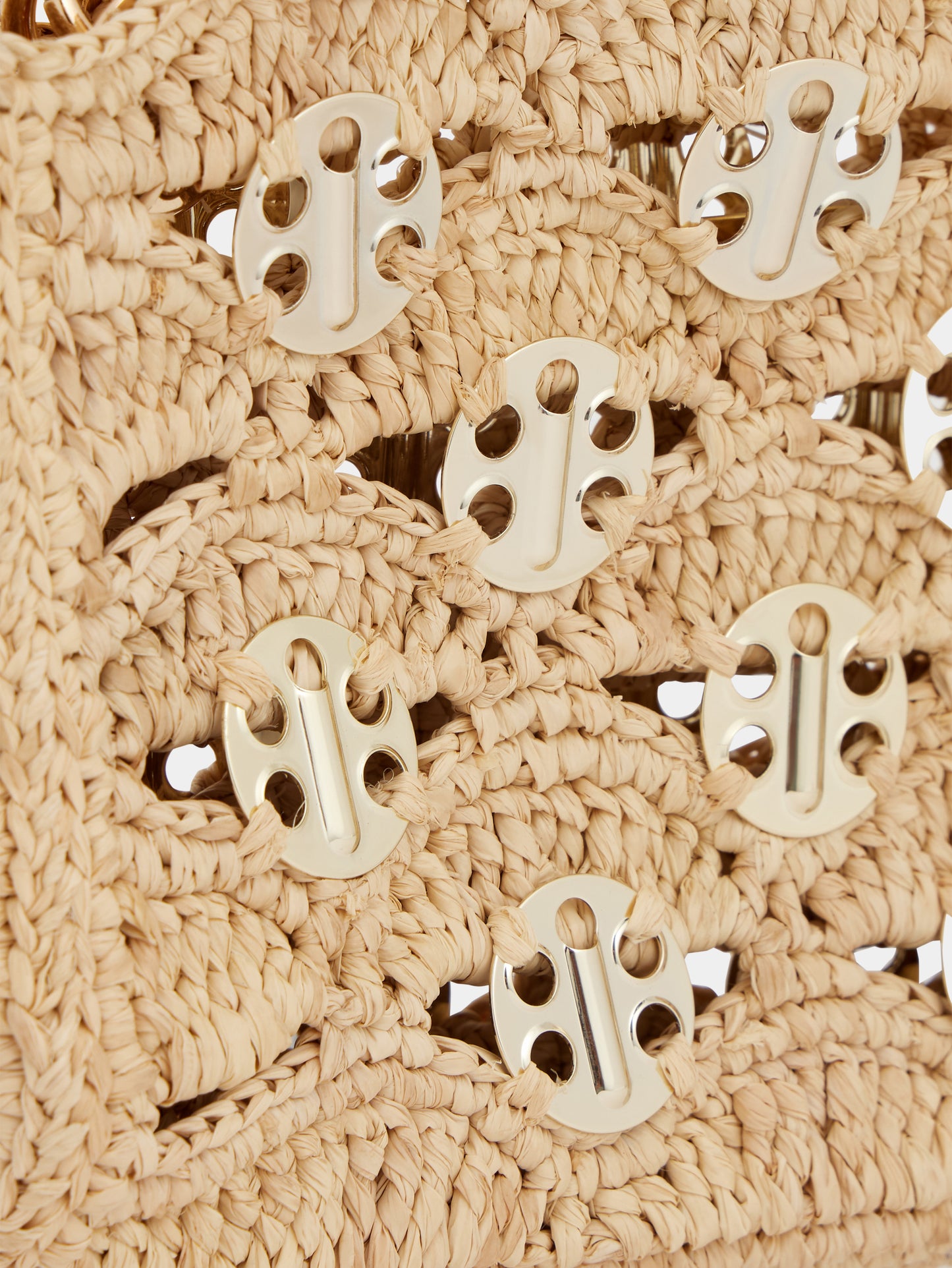 4969 beige nano bag in raffia position 4
