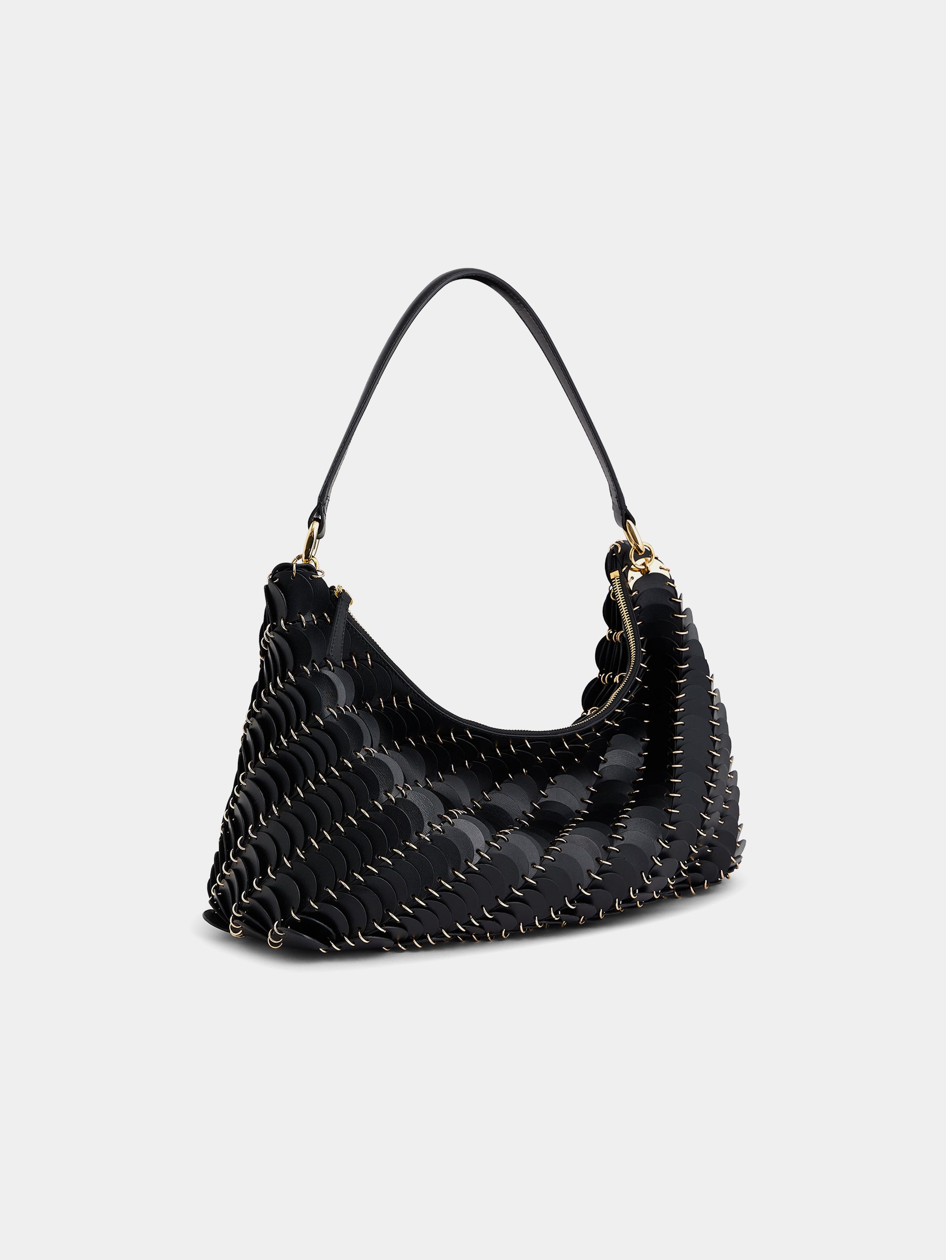 Black Paco leather bag position 2