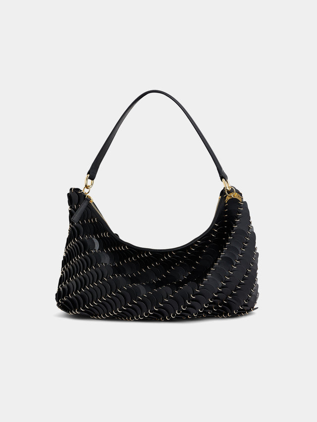 Black Paco leather bag - Image 1