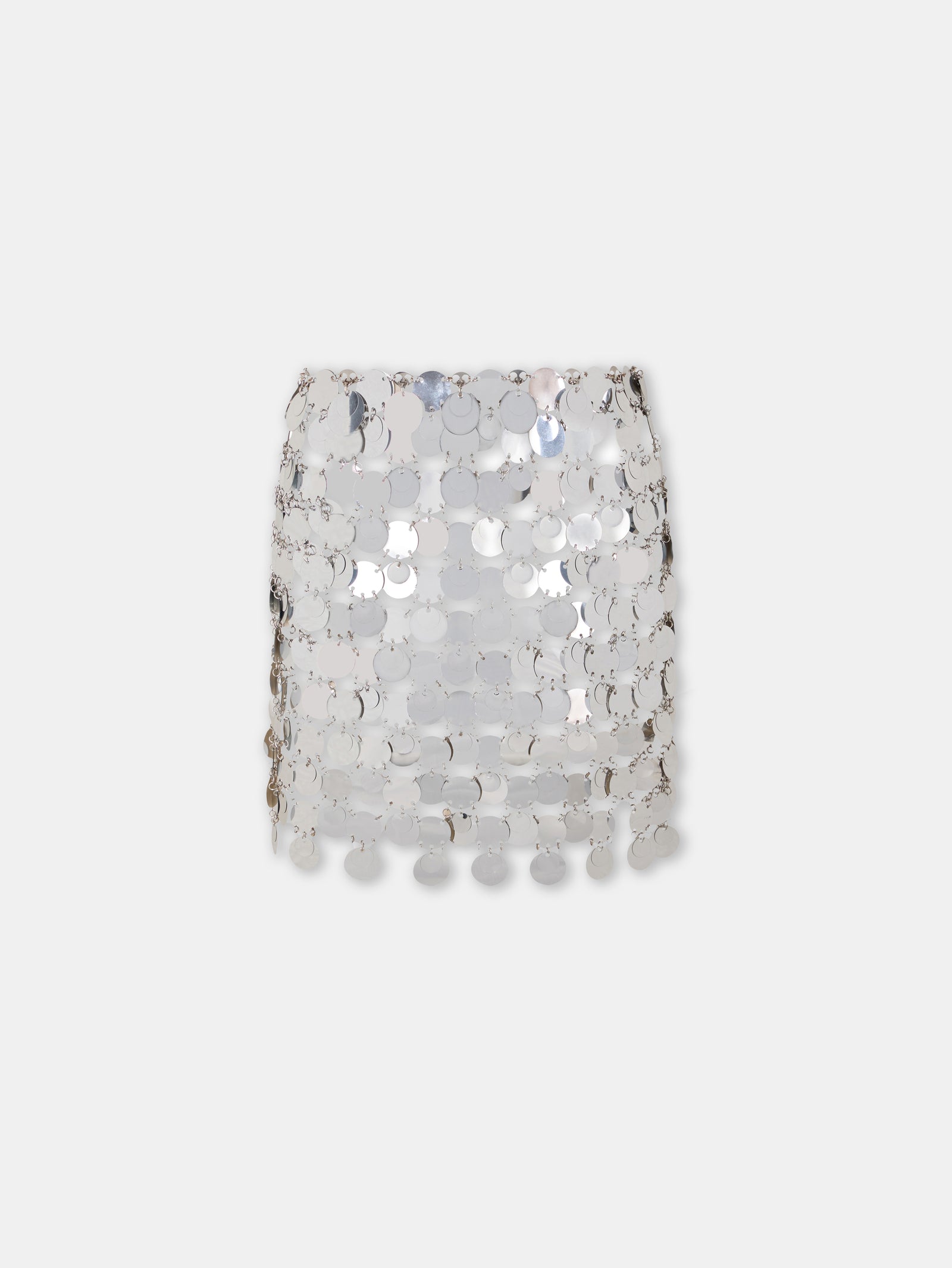 The silver sparkle discs skirt position 1 - Image 1