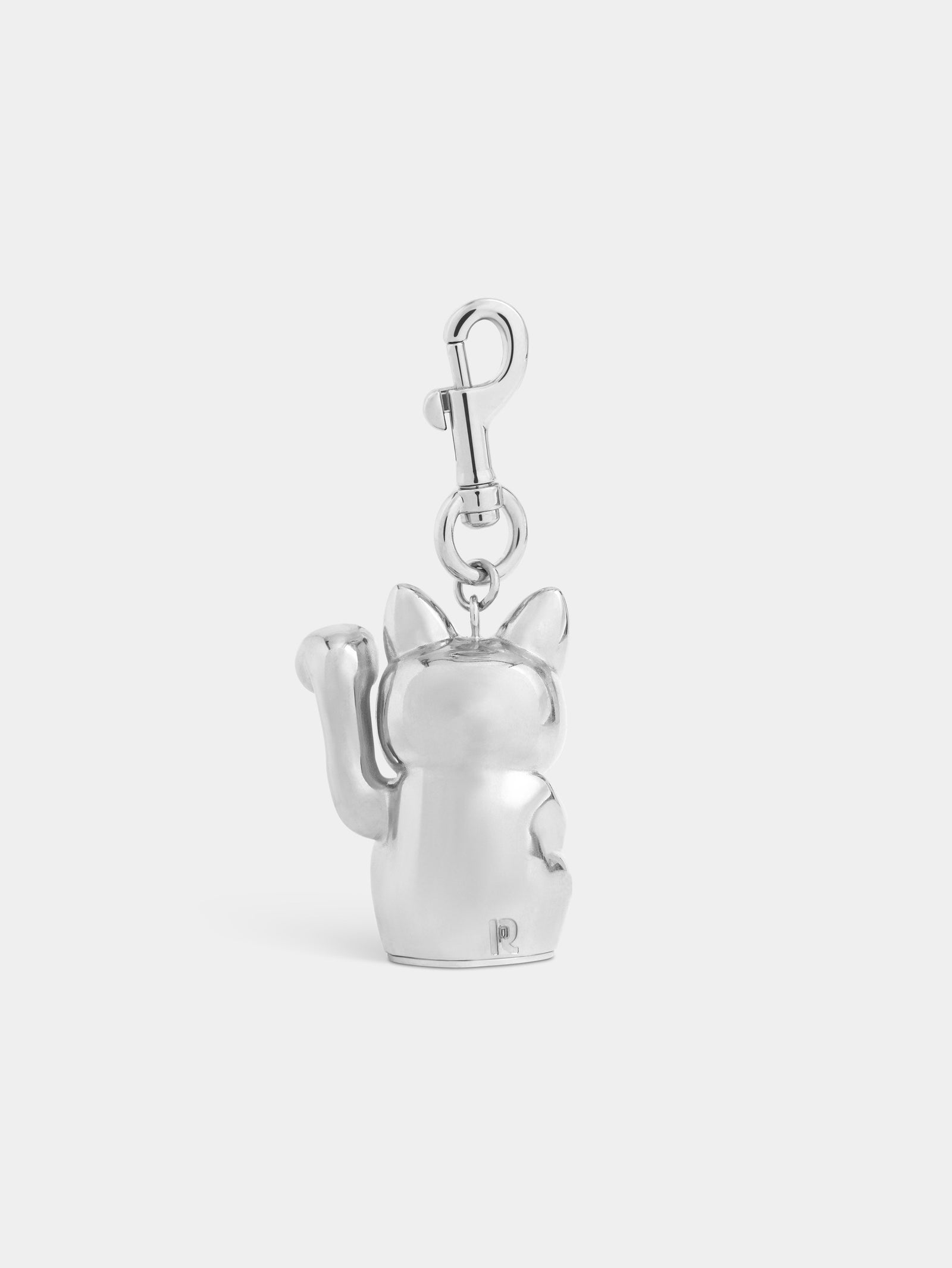 Ohmori x Rabanne lucky cat silver charm - Image 3