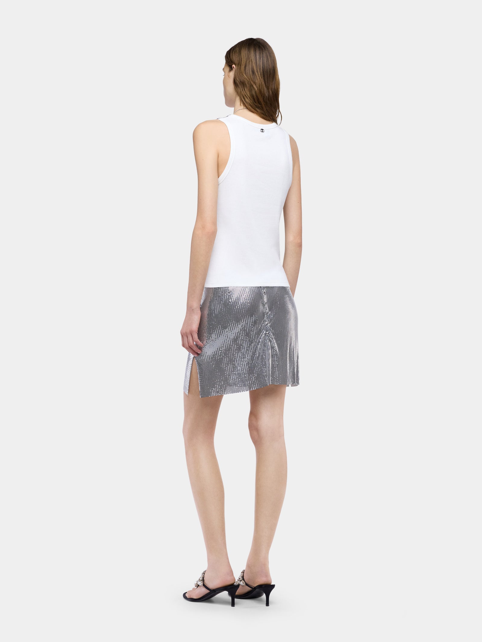 Ohmori x Rabanne chocolat print tank top - Image 3