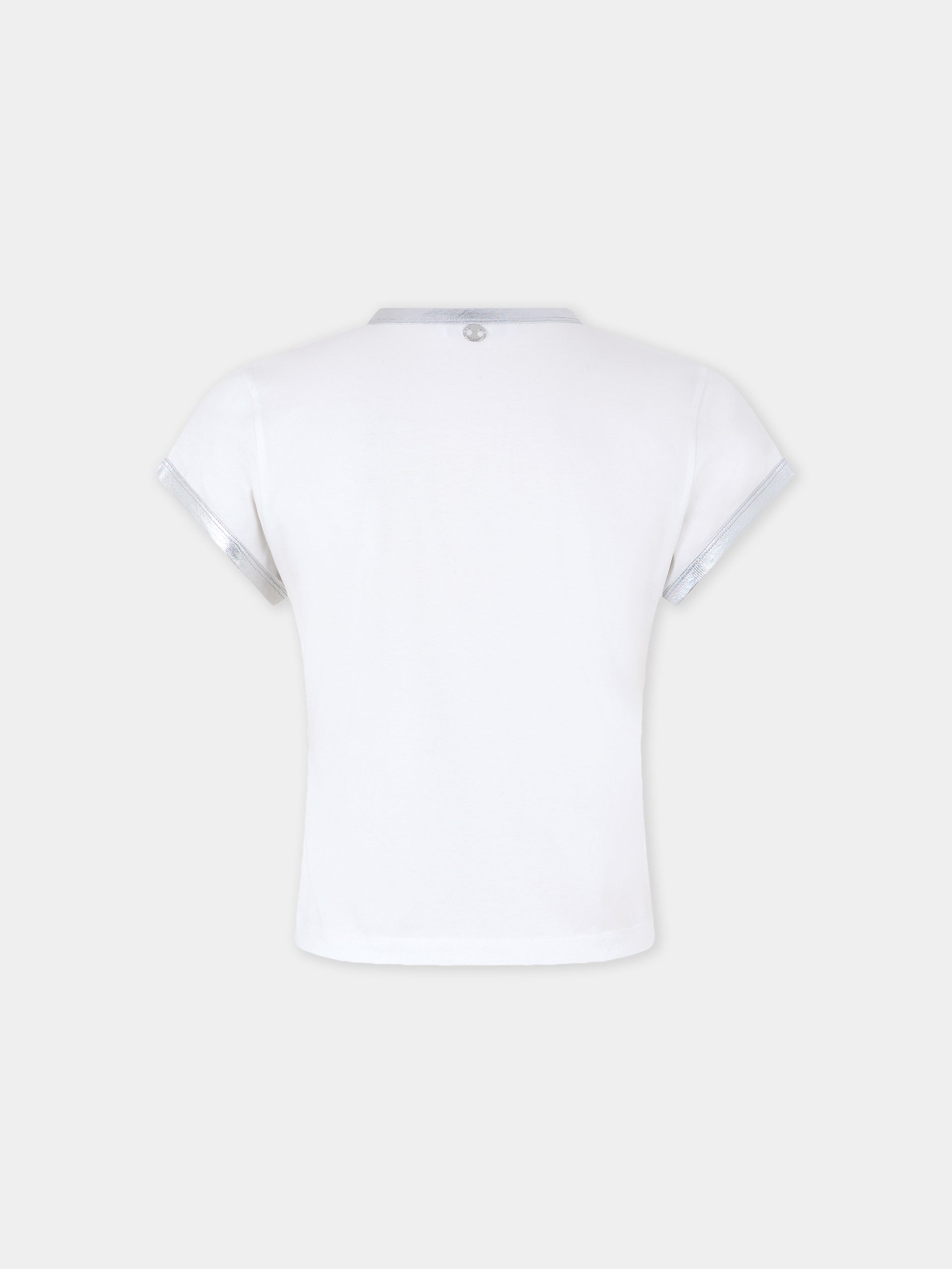 T-shirt Ohmori x Rabanne imprimé canette en coton blanc