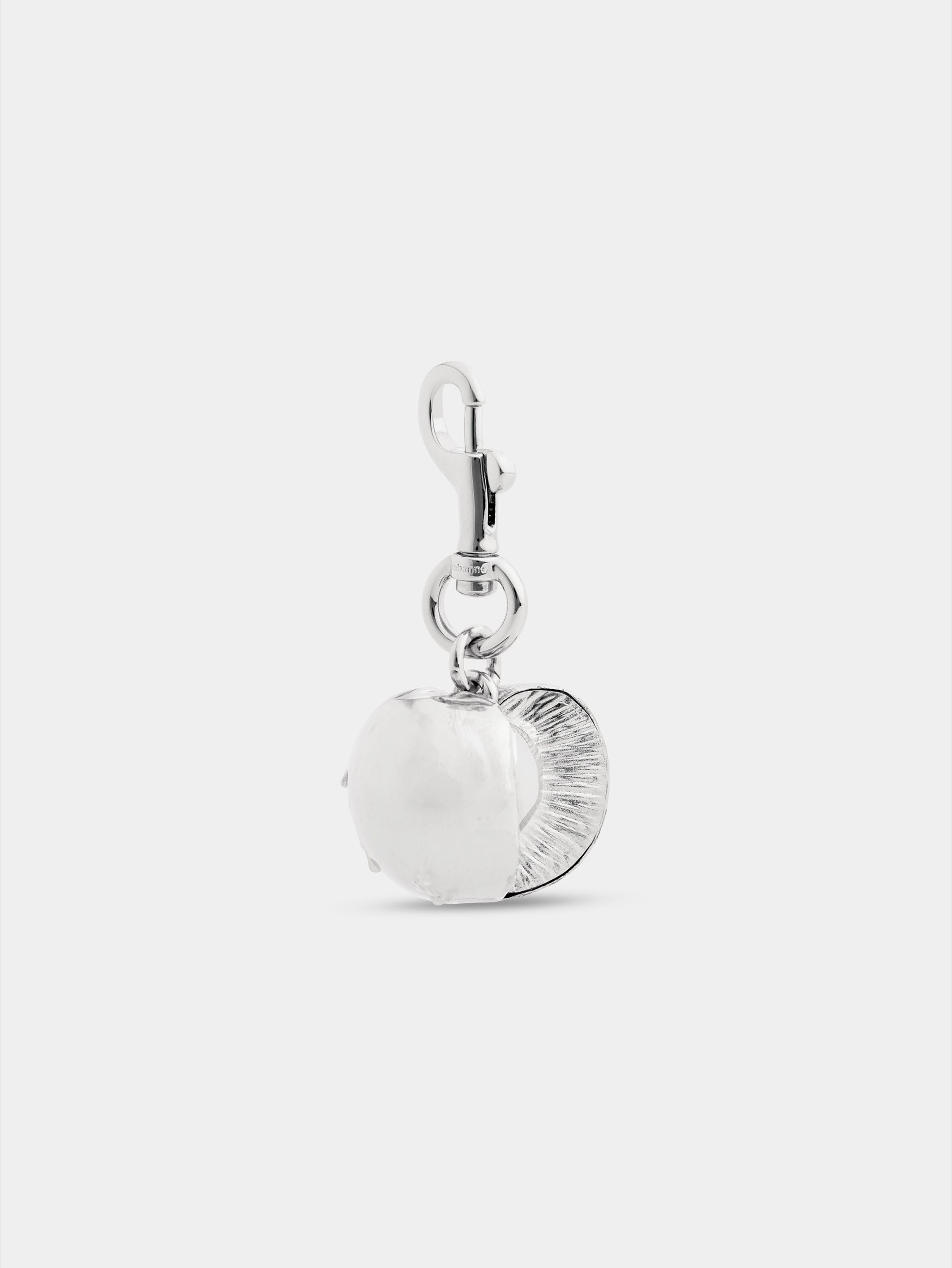 Peach silver charm position 3