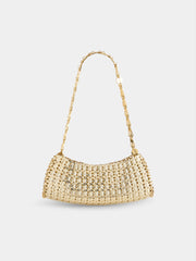 1969 clutch en métal doré