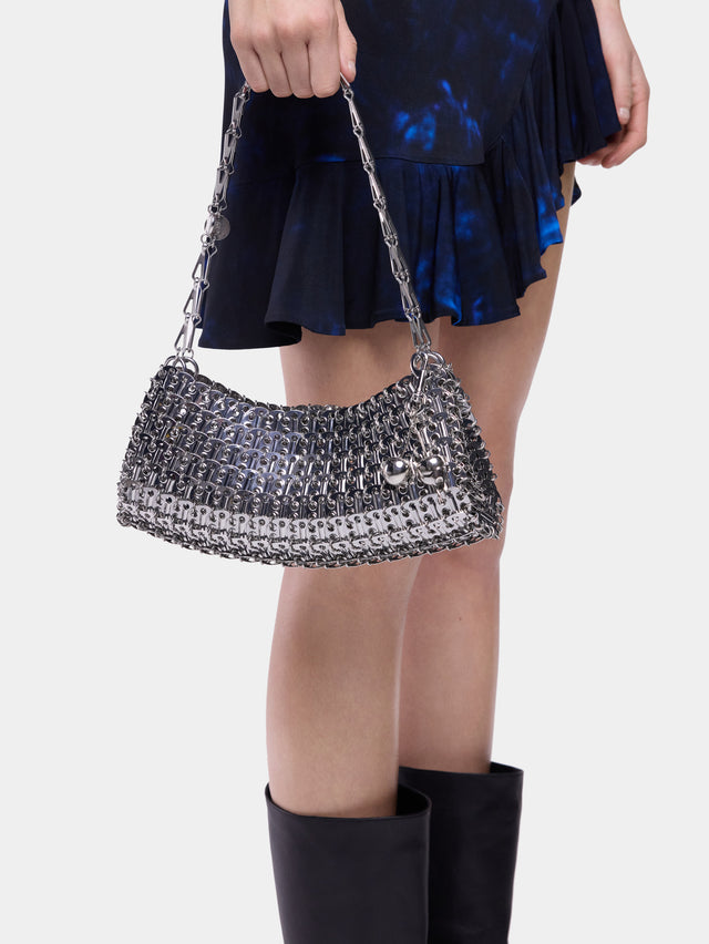 1969 clutch silver metal bag - Image 2