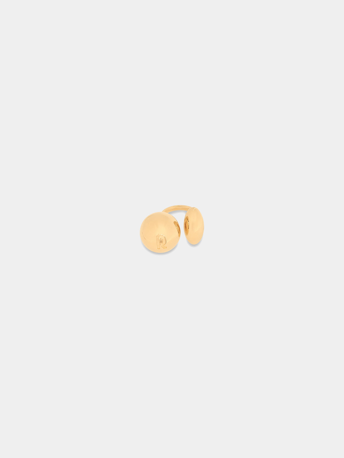 Gold punk ring - Image 1